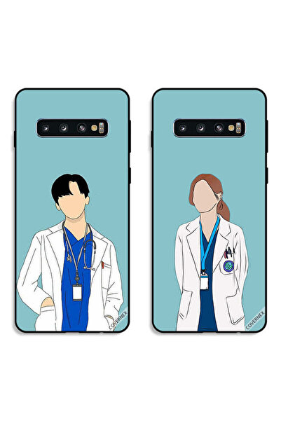 Covernex حافظتان واقيتان لهاتف سامسونج جالاكسي S10 بلس، أغطية خلفية بتصميم زو...