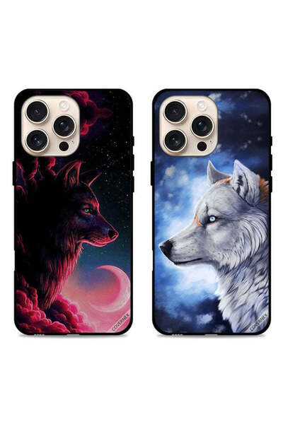 Covernex حافظتان واقيتان لهاتف Apple iPhone 16 Pro من Wolf Art
