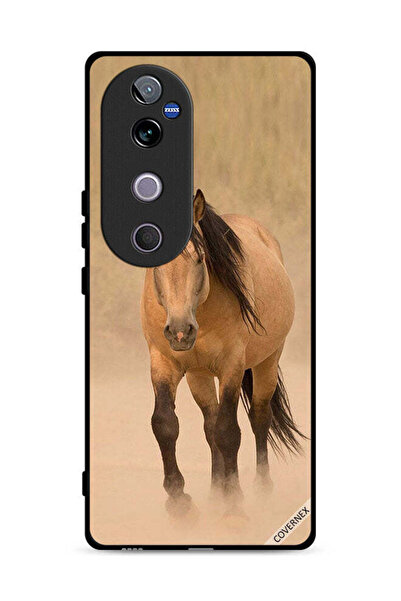 Covernex غطاء حماية لهاتف Vivo V40 5G بتصميم سباق الخيل