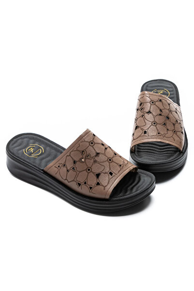 FORMAZIONE Women's Slippers with Low Sole 2607905 Light Brown |