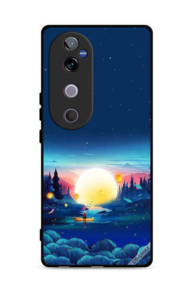 Covernex غطاء حماية Vivo V40 5G بمنظر غروب الشمس