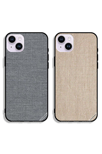 Covernex حافظتان واقيتان لهاتف Apple iPhone 14 Plus بنمط قماشي وملمس قماشي