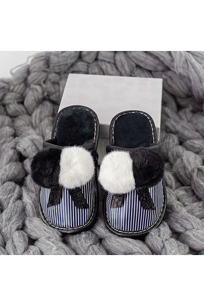FASHION Women's Slippers WF-2282 Black