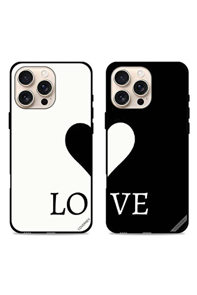 Covernex حافظتان واقيتان لهاتف Apple iPhone 16 Pro، أغطية خلفية بتصميم زوجين ...