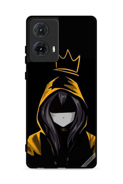 Covernex غطاء حماية لهاتف موتورولا موتو جي 85 5G بنقشة ملكة فتاة