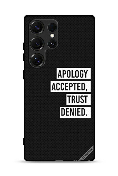 Covernex غطاء حماية لهاتف Samsung Galaxy S25 Ultra اعتذار مقبول ثقة مرفوضة