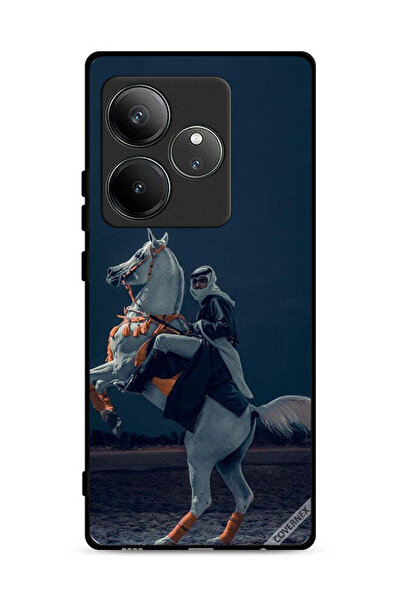 Covernex غطاء حماية لهاتف Realme GT Neo6 5G، شاب على حصان