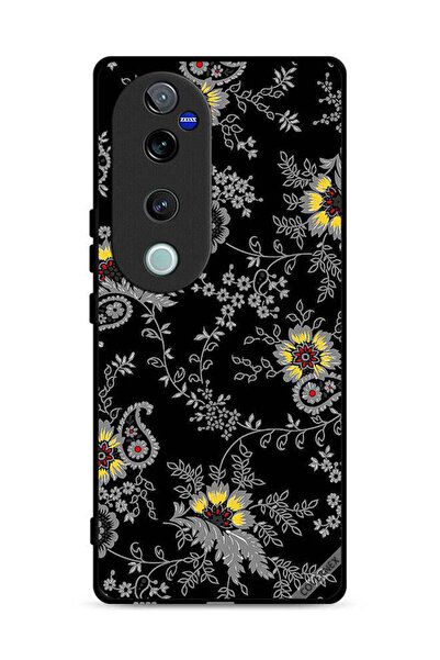 Covernex غطاء حماية لهاتف Vivo V40 Pro 5G بخلفية زهور فنية