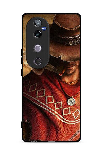 Covernex غطاء حماية أنيق لهاتف Vivo V40 5G بتصميم قبعة للرجال