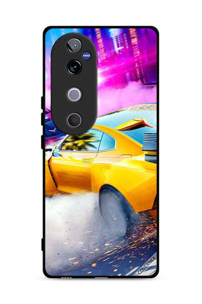 Covernex غطاء حماية لهاتف Vivo V40 5G بتصميم سيارة سباق