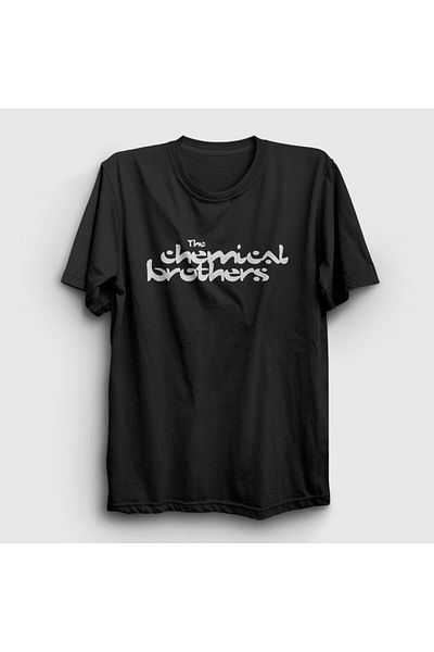 Presmono Унисекс тениска Siyah с лого на The Chemical Brothers 554853tt