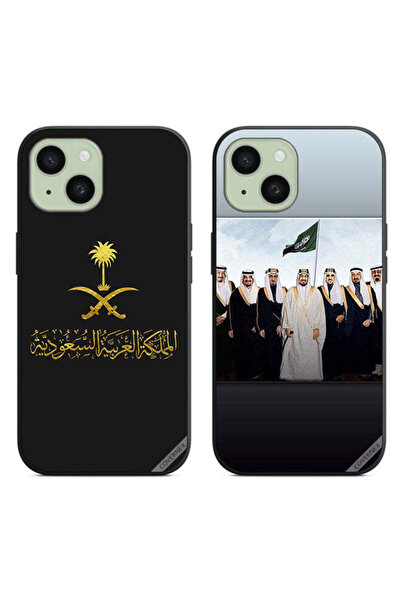 Covernex حافظتان لهاتف Apple iPhone 15 Plus بأغطية حماية المملكة وملوك المملك...