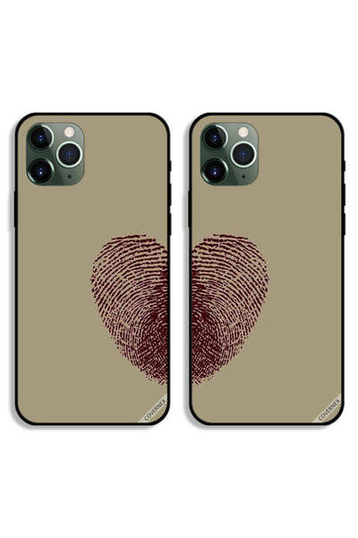 Covernex حافظتان واقيتان لهاتف Apple iPhone 11 Pro، أغطية خلفية بطبعة إبهام و...