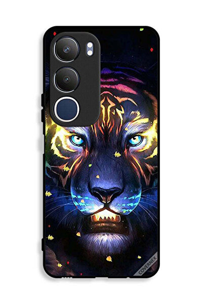 Covernex غطاء حماية Vivo Y19s 4G بتصميم أسد مع مشبك فني