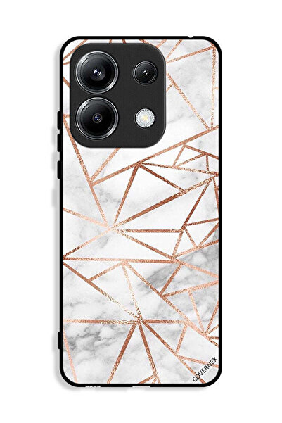 Covernex غطاء حماية لهاتف Xiaomi Poco M6 Pro 4G بنمط رخامي وورق جدران