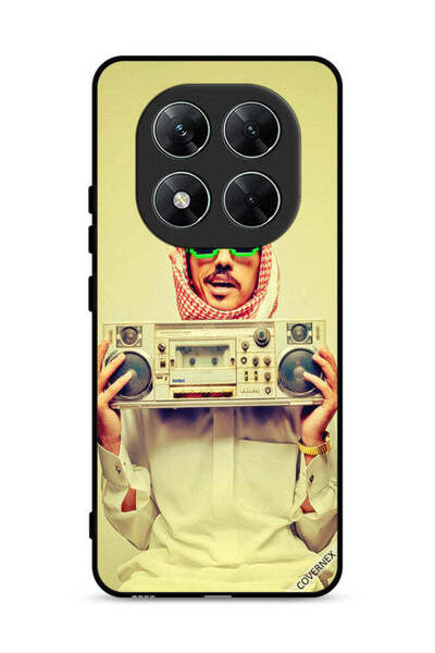 Covernex غطاء حماية لهاتف شاومي ريدمي نوت 14 برو 5G يحمل جهاز موسيقى عتيق
