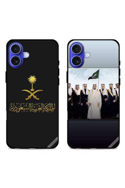 Covernex حافظتان لهاتف Apple iPhone 16 Plus بأغطية حماية المملكة وملوك المملك...