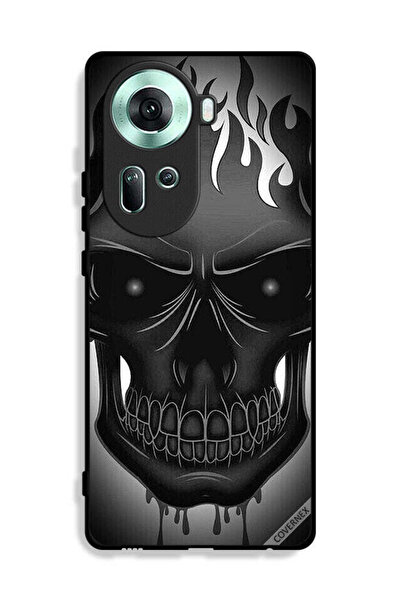 Covernex غطاء حماية لهاتف Oppo Reno11 5G بتصميم جمجمة