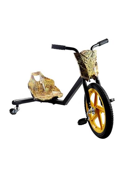 rexa 360° Drifting Pedal Tricycle for Kids – 90 x 65 x 60 cm, Rear Caster Wheels for Spins & Slides