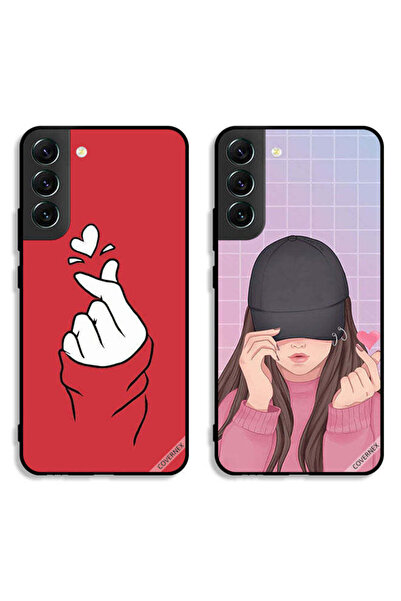 Covernex حافظتان واقيتان لهاتف سامسونج جالاكسي S22 بلس 5G بطبعة فتاة ذات قبعة...