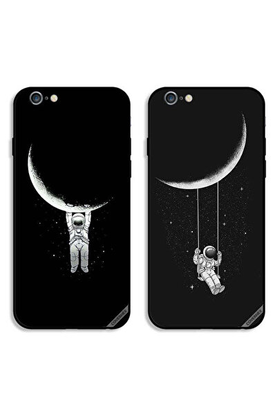 Covernex حافظتان واقيتان لهاتف Apple iPhone 6/6s بتصميم رائد فضاء متأرجح ومعل...