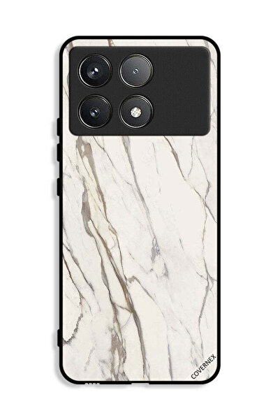 Covernex غطاء حماية لهاتف Xiaomi Poco X6 Pro 5G بتصميم رخامي