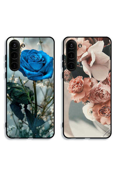 Covernex حافظتان لهاتف سامسونج جالاكسي إس 23 بلس 5G، أغطية حماية وردية مسائية...