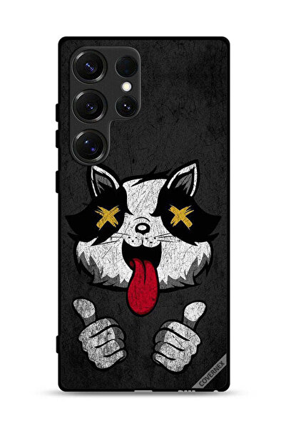 Covernex غطاء حماية لهاتف سامسونج جالاكسي S25 ألترا بتصميم قطة مارشميلو