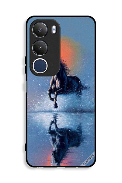 Covernex غطاء حماية Vivo Y19s 4G بتصميم حصان يركض في الماء