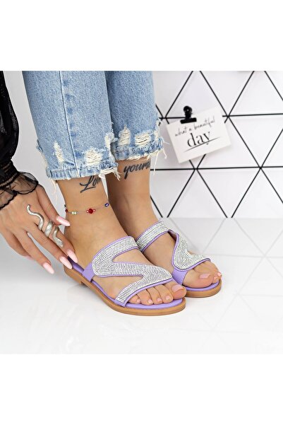 mei Women's Slippers 2HXS27 Purple