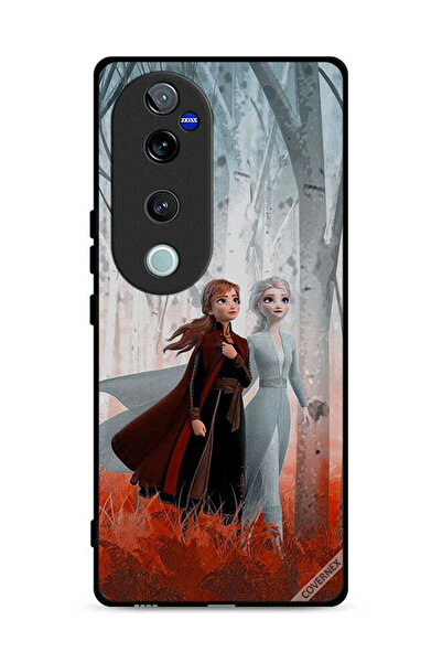 Covernex غطاء حماية لهاتف Vivo V40 Pro 5G بنقشة Frozen Sisters