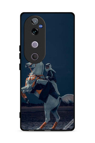 Covernex غطاء حماية لهاتف Vivo V40 5G، شاب على حصان