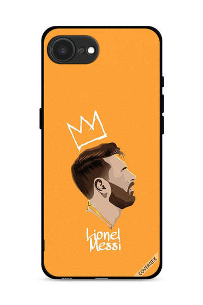Covernex غطاء حماية لجهاز آيفون 16e من آبل، ليو ميسي الملك
