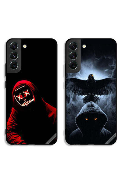 Covernex حافظتان لهاتف سامسونج جالاكسي S22 بلس 5G، أغطية واقية بتصميم قناع ال...