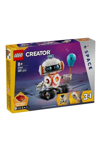 LiderGlobal Nessiworld 31164 Creator 3in1 - Space Robot 281 Pieces Age 8