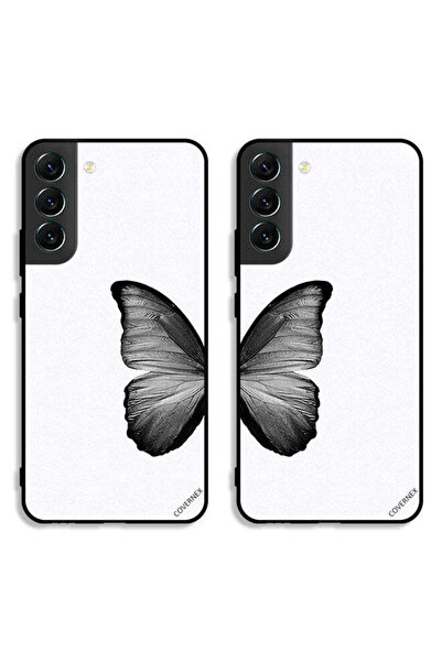 Covernex حافظتان لهاتف سامسونج جالاكسي S22 بلس 5G، أغطية حماية سوداء على شكل ...