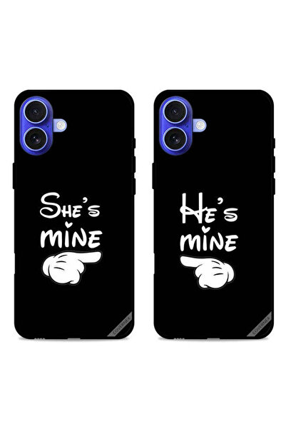 Covernex جرابان واقيان لهاتف Apple iPhone 16 Plus، غطاءان خلفيان مطبوعان عليه...