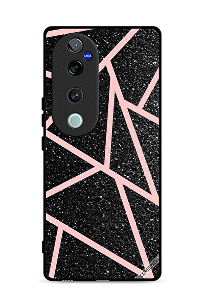 Covernex غطاء حماية لهاتف Vivo S19 Pro 5G بنقشة لامعة ومسارات