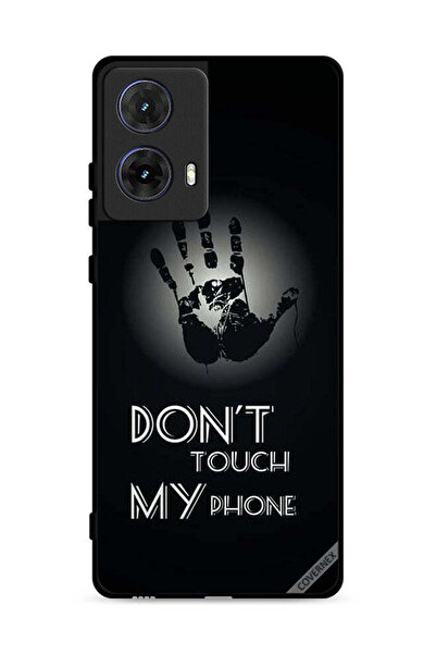 Covernex Motorola Moto G85 5G Protective Case Cover Don't Touch My Phone Hand