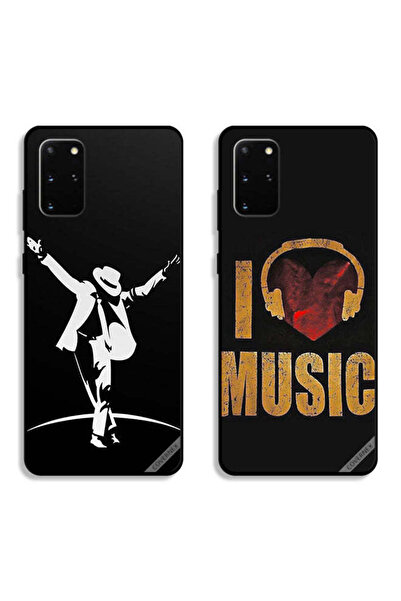 Covernex حافظتان لهاتف سامسونج جالكسي S20 بلس، أغطية حماية إم جيه ستايل وآي لوف ميوزيك