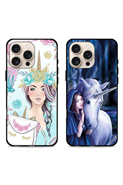 Covernex حافظتان لهاتف Apple iPhone 16 Pro مع أغطية حماية رموش على الحقيبة وف...