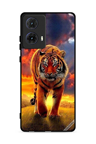 Covernex غطاء حماية لهاتف موتورولا موتو جي 85 5 جي - تصميم الفهد المتحرك