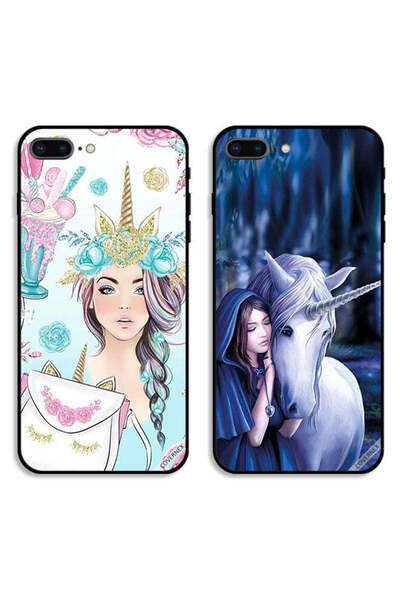 Covernex Two Cases For Apple iPhone 7 Plus Protective Covers Eyelashes On Bag...