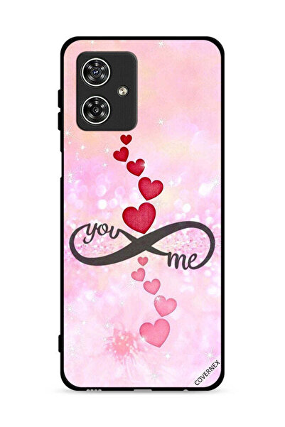 Covernex غطاء حماية لهاتف موتورولا موتو جي 54 5G "أنت وأنا"
