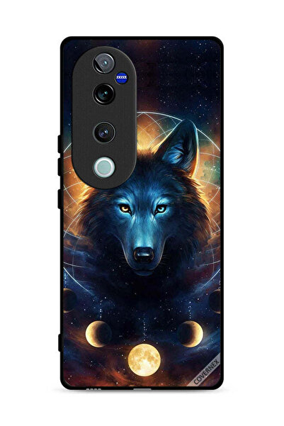 Covernex Vivo V40 Pro 5G Protective Case Cover Wolf In Space