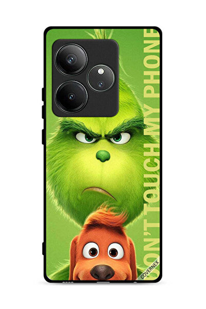 Covernex غطاء حماية لهاتف Realme GT Neo6 SE 5G مطبوع عليه عبارة "لا تلمس هاتف...