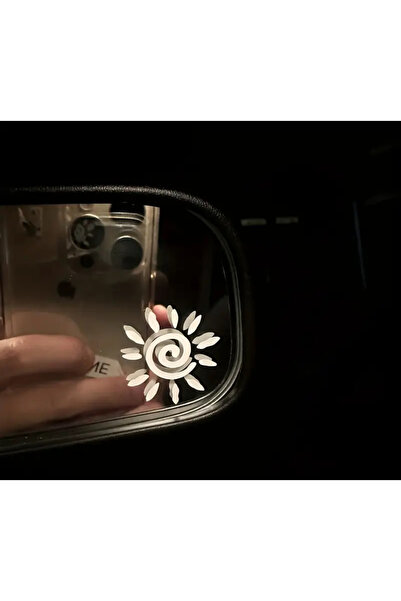 Zenan Design Güneş Güneşlik Ayna Yazısı Araba-Motosiklet Cam Etiket Sticker