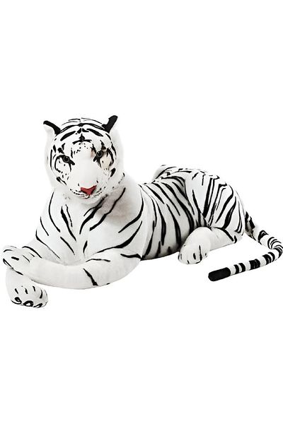rexa Tiger-Shaped Plush Stuffed Toy – 18.9 Inches (approx. 48 cm), Soft & Cuddly Animal Toy for Kids