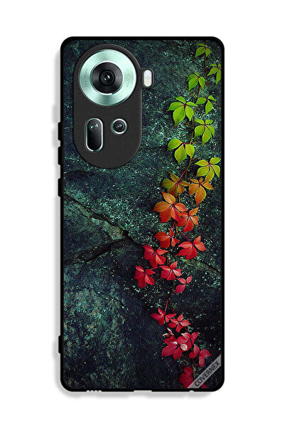 Covernex غطاء حماية لهاتف Oppo Reno11 5G بأوراق جميلة