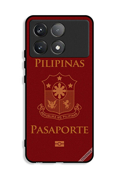 Covernex غطاء حماية لهاتف Xiaomi Poco X6 Pro 5G - جواز سفر فلبيني